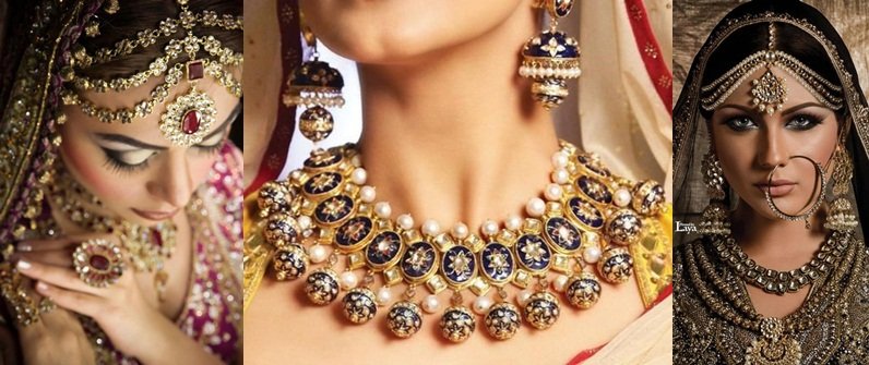 Artificial And Gold Jewellery Designs For Wedding 2017-18