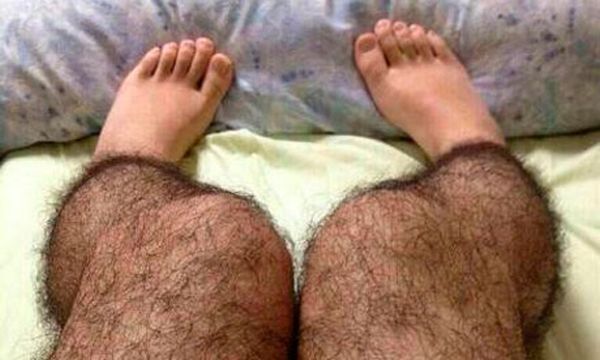 #4. Hairy legs stockings