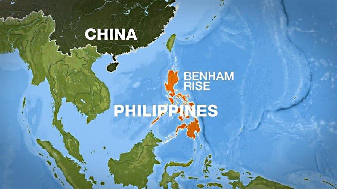 China denied allegations that it’s eyeing Benham Rise.