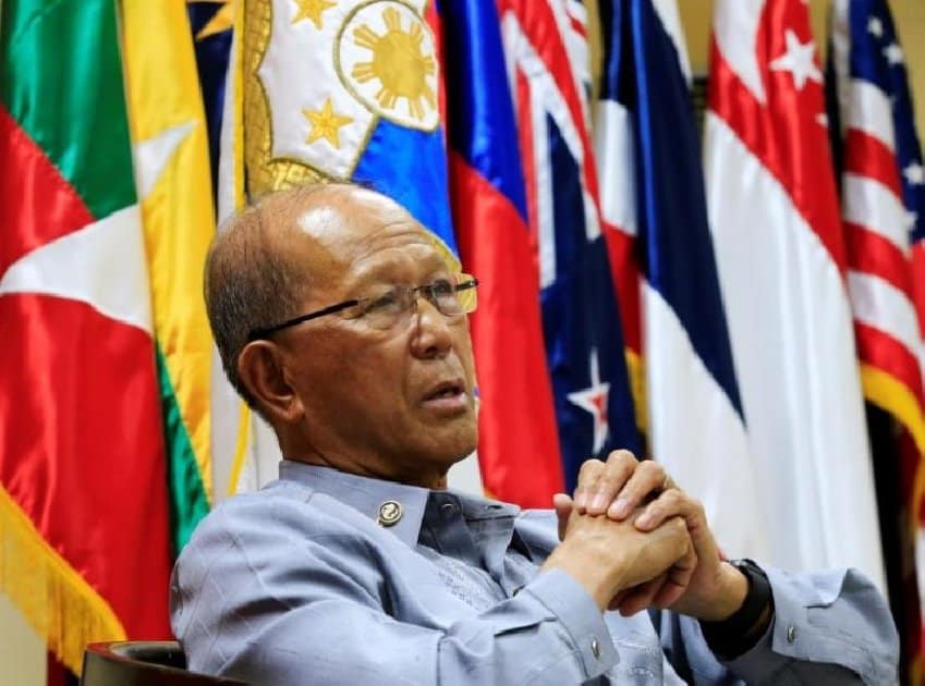 Philippine Defense chief Delfin Lorenzana questions China’s motives.