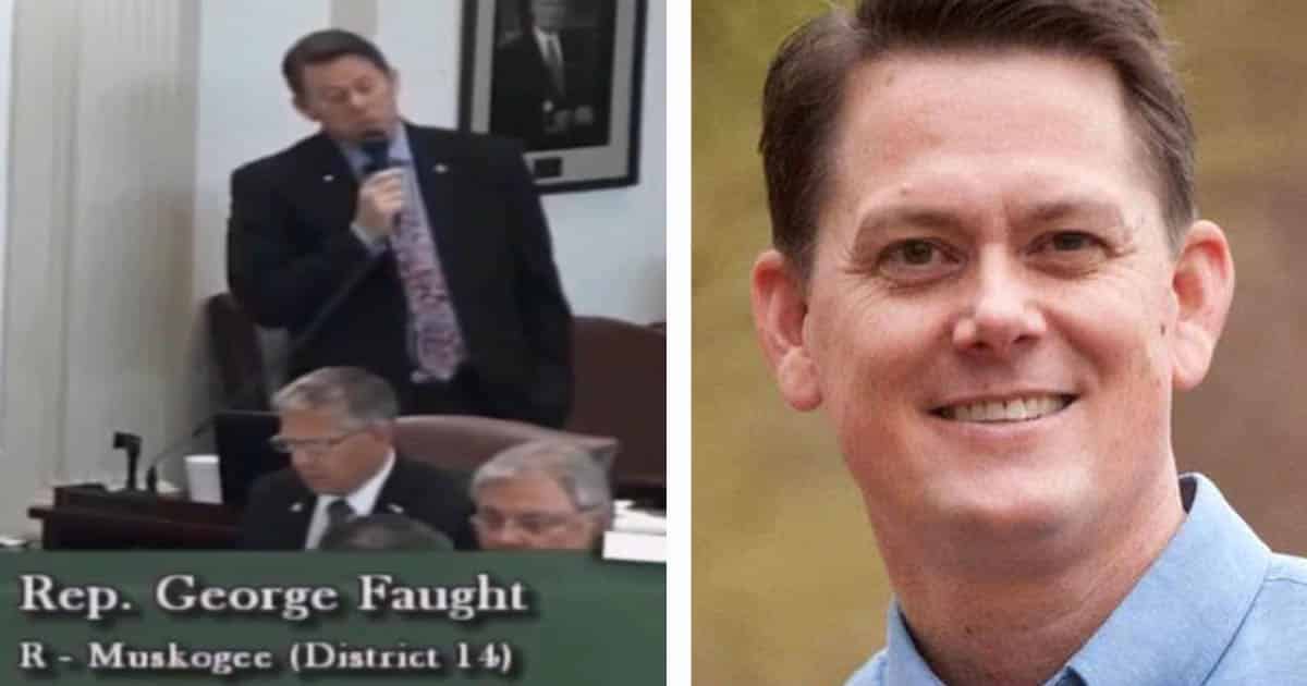 oklahoma representative george faught will of god featured
