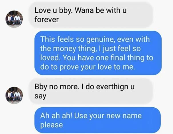 woman shuts down scammer 14