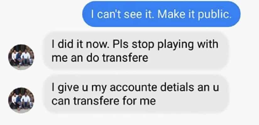 woman shuts down scammer 17