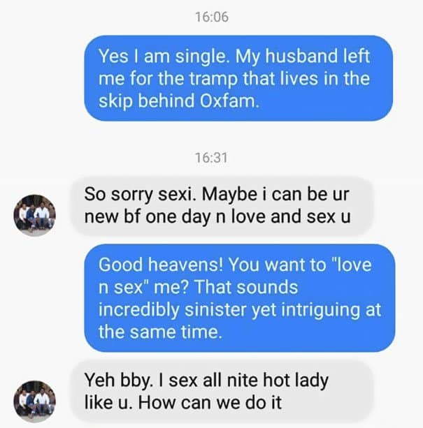 woman shuts down scammer 4