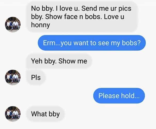 woman shuts down scammer 9