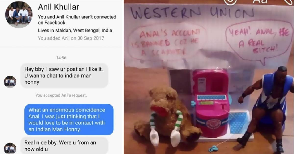 woman shuts down scammer fp