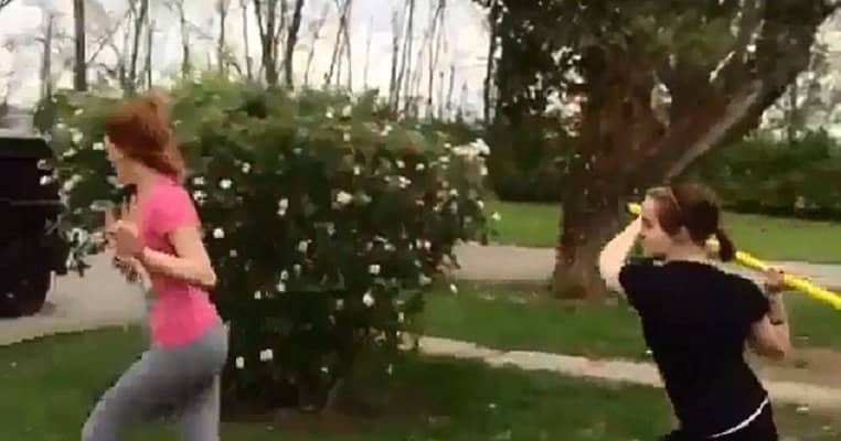 Emily and Miranda Fight 4