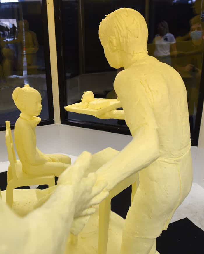 butter-sculpture