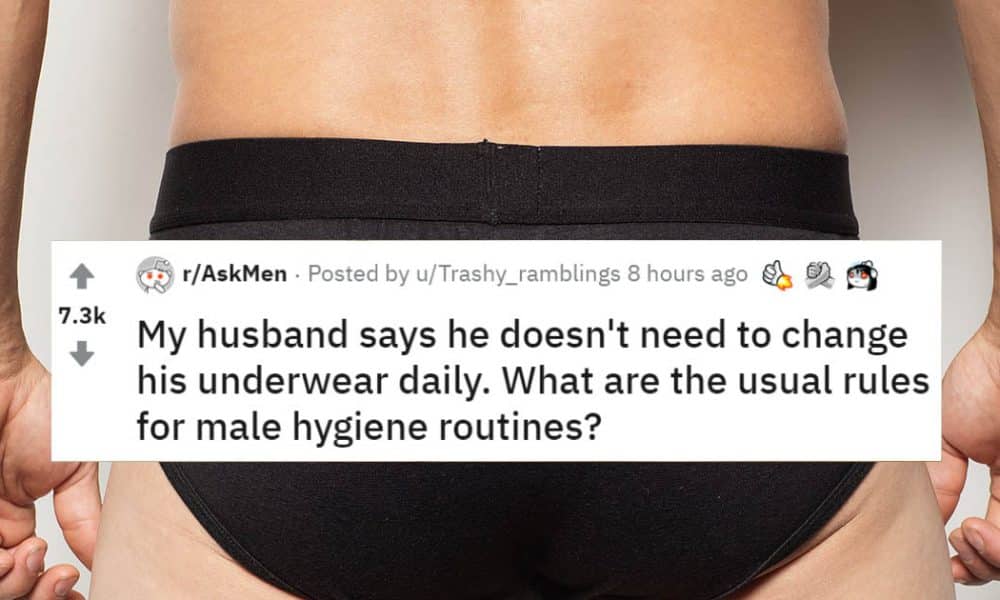 People Are Debating Whether Or Not Men Should Change Underwear Every